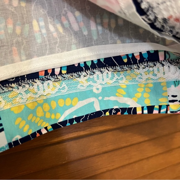 Lilly Pulitzer patchwork nautical skirt 2 - Picture 6 of 10